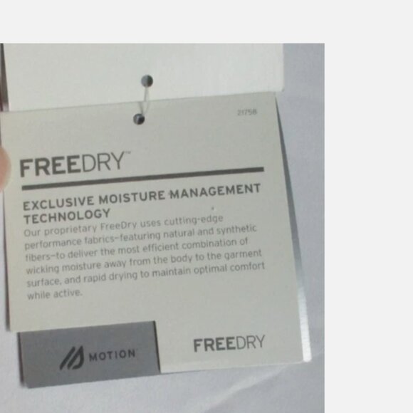 Eddie Bauer Motion Leggings Moisture Wicking Pants Gray & White 2XL NWT XXL 2X - Picture 5 of 6